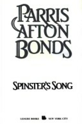 Cover of Spinster's Song