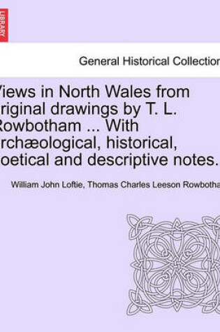 Cover of Views in North Wales from Original Drawings by T. L. Rowbotham ... with Archaeological, Historical, Poetical and Descriptive Notes.