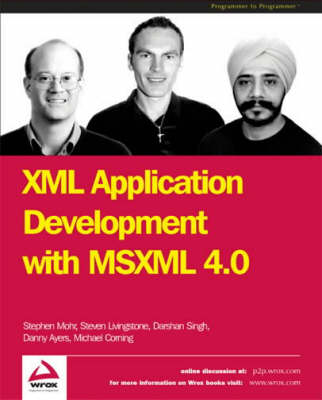 Book cover for XML Application Development with MSXML 4.0