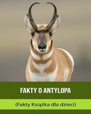 Book cover for Fakty o Antylopa (Fakty Ksi&#261;&#380;ka dla dzieci)