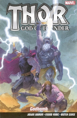 Book cover for Thor God Of Thunder: Godbomb