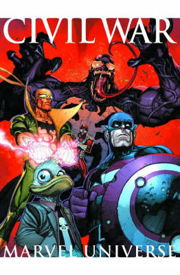 Book cover for Civil War: Marvel Universe