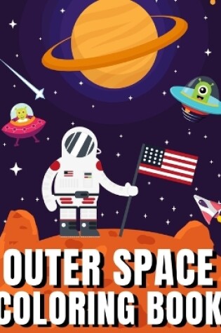 Cover of Outer Space Coloring Book