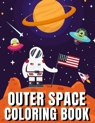 Book cover for Outer Space Coloring Book