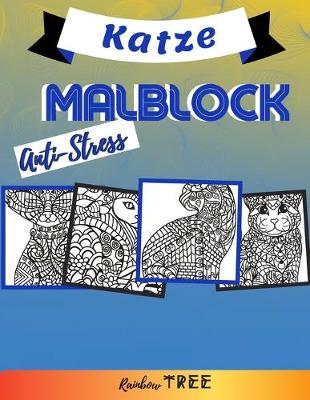 Book cover for Anti-Stress Malblock - Katze