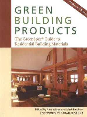 Book cover for Green Building Products