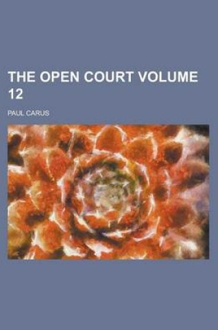 Cover of The Open Court (Volume 22, No.625, C.2)