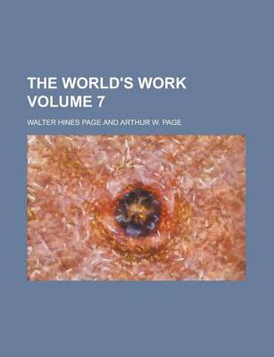 Book cover for The World's Work Volume 7