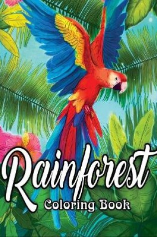 Cover of Rainforest Coloring Book