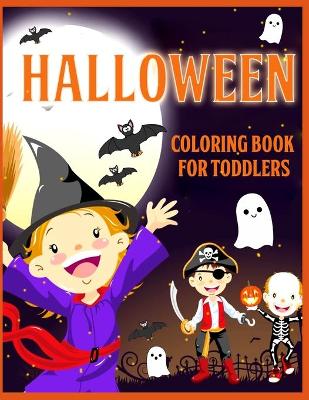 Book cover for Halloween Coloring Book for Toddler