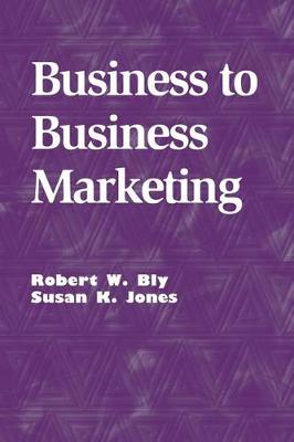 Book cover for Business to Business Marketing