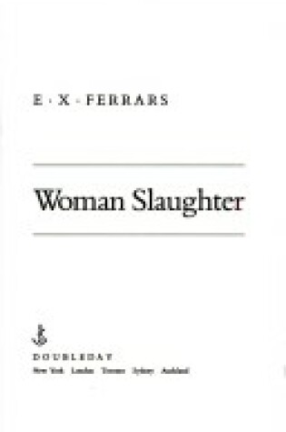 Cover of Woman Slaughter