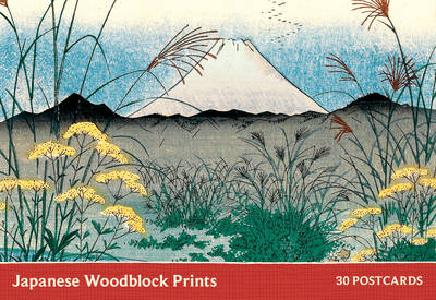 Book cover for Japanese Woodblock Print Postcard Book