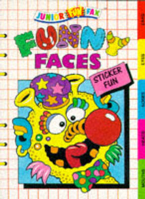Book cover for Funny Faces Sticker Fun