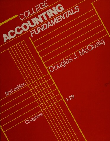 Book cover for College Accounting Fundamentals