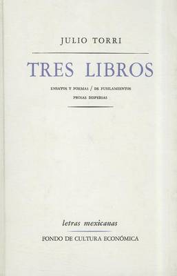 Cover of Tres Libros