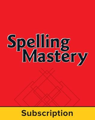 Book cover for Spelling Mastery Level E Student Online Subscription, 1 year