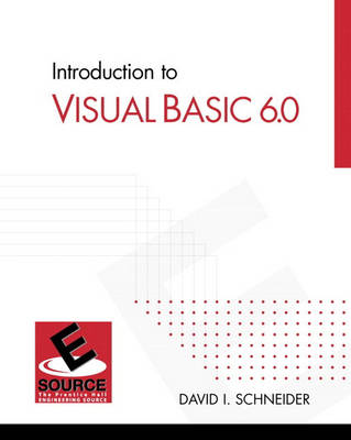 Book cover for Introduction to Visual Basic 6.0