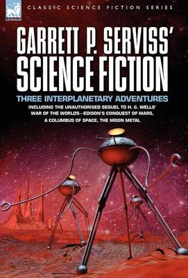 Book cover for Garrett P. Serviss' Science Fiction