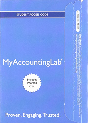 Book cover for Mylab Accounting with Pearson Etext -- Access Card -- For Pearson's Federal Taxation 2018 Individuals
