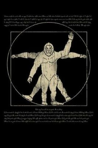 Cover of Bigfoot Vitruvian Man