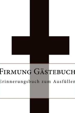 Cover of Firmung Gastebuch