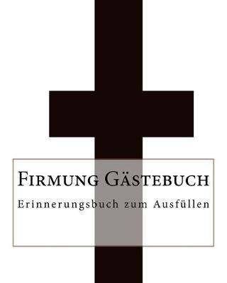 Book cover for Firmung Gastebuch