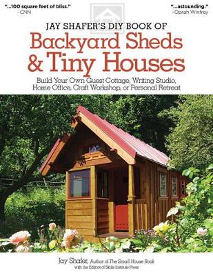 Book cover for Jay Shafer's DIY Book of Backyard Sheds & Tiny Houses