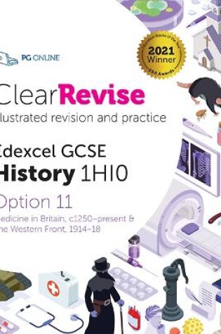 Cover of ClearRevise Edexcel GCSE History 1HI0 Medicine in Britain