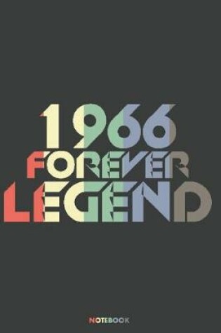 Cover of 1966 Forever Legend Notebook