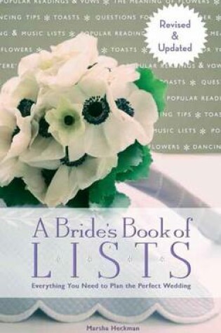 Cover of A Bride's Book Of Lists, A