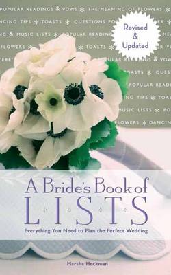 Book cover for A Bride's Book Of Lists, A