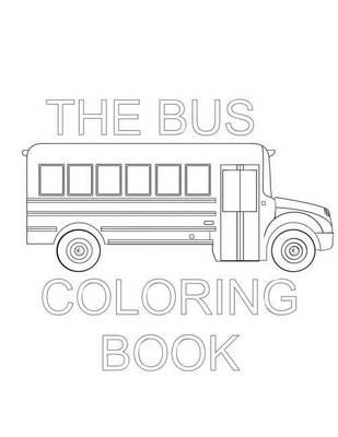 Book cover for The Bus Coloring Book