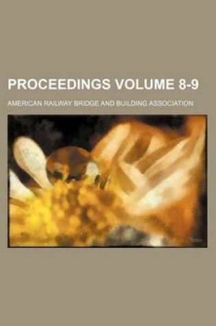 Cover of Proceedings Volume 8-9