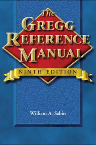 Cover of Grade: Gregg Reference Manual (Correx)