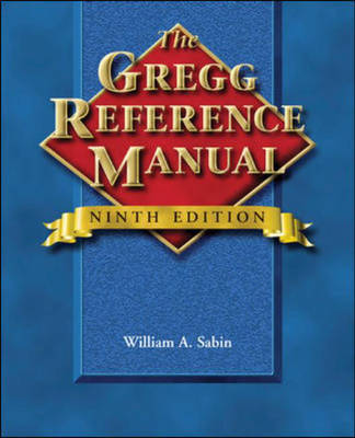Book cover for Grade: Gregg Reference Manual (Correx)
