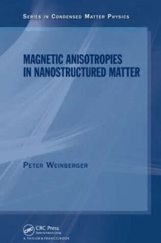 Cover of Magnetic Anisotropies in Nanostructured Matter