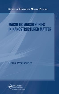 Book cover for Magnetic Anisotropies in Nanostructured Matter