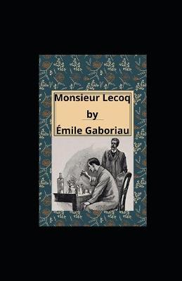 Book cover for Monsieur Lecoq illustrated