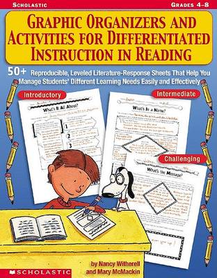 Book cover for Graphic Organizers and Activities for Differentiated Instruction in Re