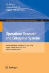 Book cover for Operations Research and Enterprise Systems