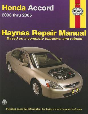 Book cover for Honda Accord (03 - 05)