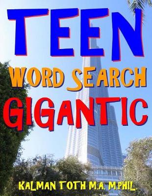 Book cover for Teen Word Search Gigantic