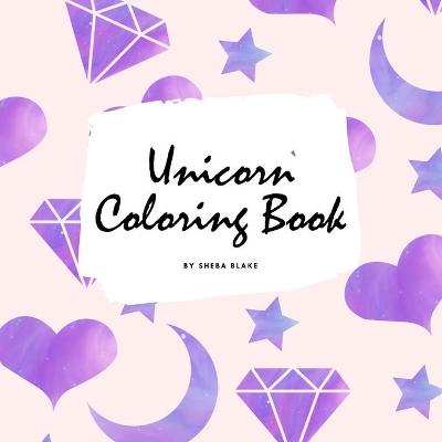 Book cover for Unicorn Coloring Book for Children (8.5x8.5 Coloring Book / Activity Book)