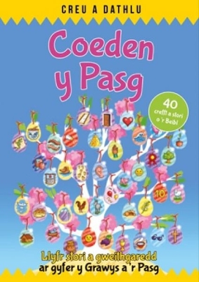 Book cover for Creu a Dathlu: Coeden y Pasg
