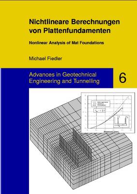 Cover of Nichtlineare Berechnungen Von Plattenfundamenten - Nonlinear Analysis of Mat Foundations