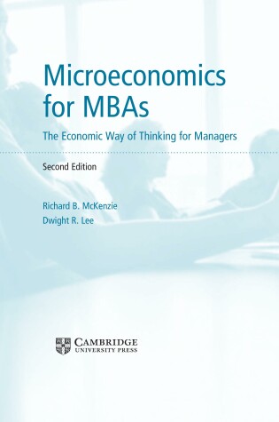 Cover of Microeconomics for MBAs