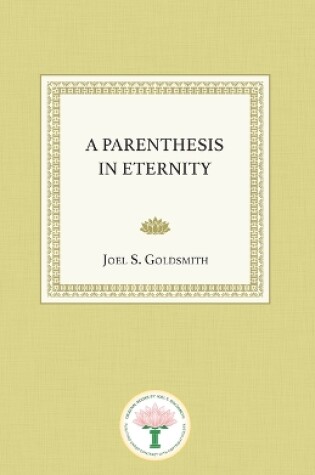 Cover of A Parenthesis in Eternity