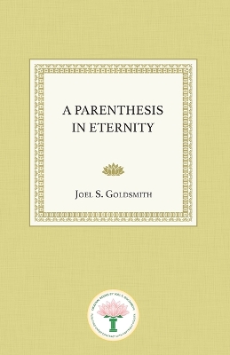 Book cover for A Parenthesis in Eternity