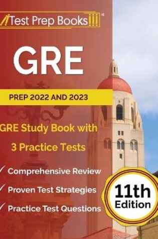 Cover of GRE Prep 2022 and 2023